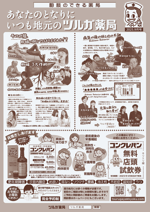 今月の折込チラシ